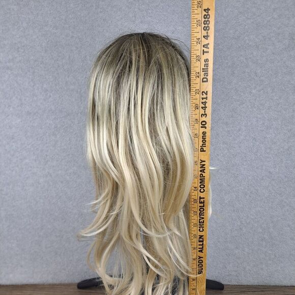 Wig Blond Brown Long Wavy Professional Quality Synthetic Realistic Styleable - Picture 5 of 11